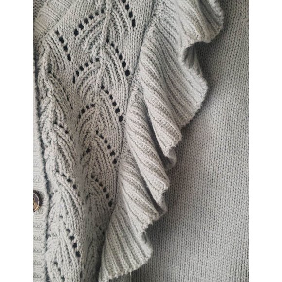 LC Lauren Conrad Cardigan Sweater - Green/Sage - Picture 3 of 7